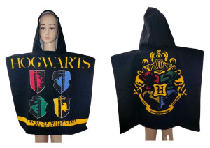 HARRY POTTER  Ręcznik kąpielowy z kapturem PONCHO