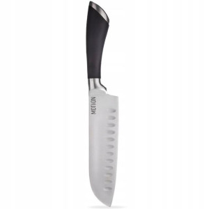 Nóż kuchenny stalowy azjatycki Santoku do siekania