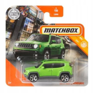 Auto Metalowe Matchbox 2019 Jeep Renegade