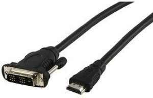 Kabel przewód HDMI-DVI 5m GOLD ALIEN