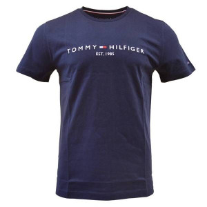 Koszulka męska Tommy Hilfiger T-Shirt granatowa - MW0MW11465 403