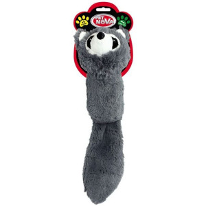 Dog Life Style Zabawka Lis Pluszowy Szary Piszczący 41 cm