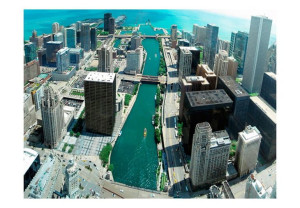 Fototapeta - Architektura miejska Chicago [Rozmiar: 350X270]