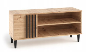 Szafka pod telewizor RTV LOFT lamele Artisan LEO 8