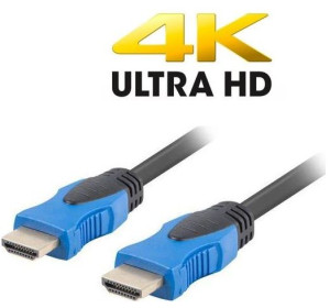 Kabel HDMI V2.0 4K 1,8m czarny LANBERG