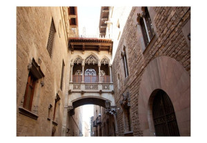 Fototapeta - Barcelona Palau  gothic Barrio [Rozmiar: 350X270]