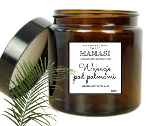 Wakacje Pod Palmami Sojowa 120Ml Świeca , Świeczka