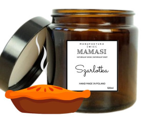 Szarlotka Sojowa 120Ml Świeca , Świeczka