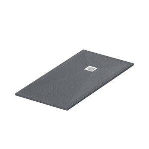 BALNEO STONE TRAY DARK GREY brodzik kompozytowy prostokątny F ciemnoszary 8