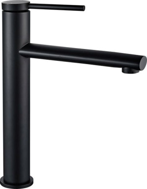 REA OVAL Bateria umywalkowa wysoka, czarny