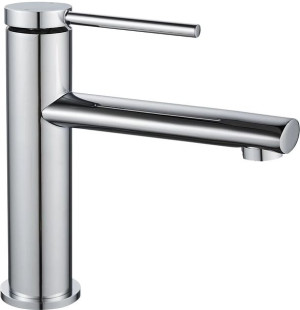 REA OVAL Bateria umywalkowa, chrom