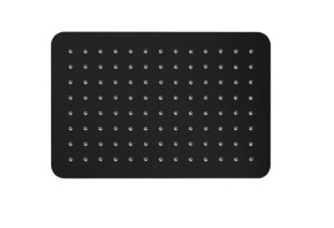 EXCELLENT SLIM Black deszczownica prostokątna 30x20cm czarna AREX.3062BL