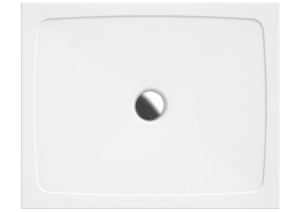 POLIMAT KARO brodzik prostokątny 90x80x1,5cm biały posadzkowy 00022