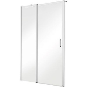 BESCO EXO-C Drzwi prysznicowe 100x190cm, szkło przejrzyste