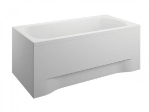 POLIMAT CLASSIC wanna akrylowa prostokątna 180x80cm biała 00440 + syfon