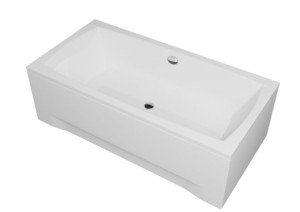 POLIMAT APRI wanna akrylowa prostokątna 140x70cm biała 00370 + syfon