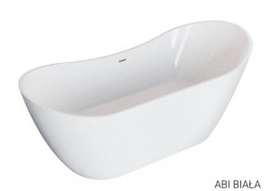POLIMAT ABI wanna wolnostojąca akrylowa 180x80cm biała 00039