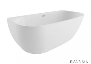 POLIMAT RISA wanna wolnostojąca przyścienna 170x80cm biała 00441