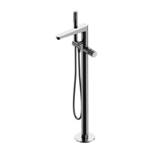 OMNIRES CONTOUR bateria wannowa wolnostojąca chrom CT8033CR