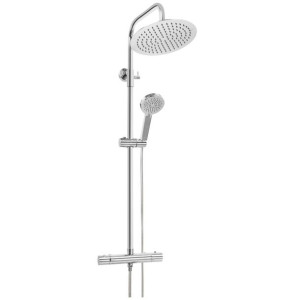 INVENA IMOLA Deszczownia z baterią termostat., chrom AU-11-001