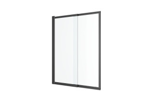 EXCELLENT LINER Parawan nawannowy rozsuwany 110x140cm lewy/prawy, czarny ma