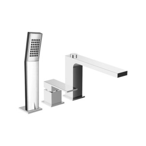 LAVEO KVADRATO Bateria wannowa 3-otworowa BLQ_013D