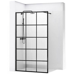 REA BLER-1 ścianka prysznicowa typu WALK-IN 80cm szkło transparentne Easy-C