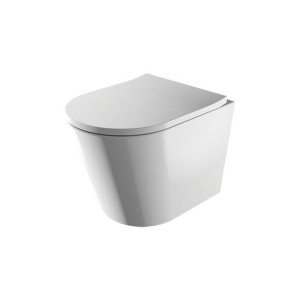 OMNIRES TAMPA RIMLESS miska wc wisząca 51x35cm ceramiczna+deska w/op biała