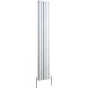 ADIGE VERTICA DOUBLE grzejnik dekoracyjny podwójny pionowy 30x180cm biały V