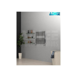 ADIGE CF 6/6CR grzejnik łazienkowym 60x60cm chrom prosty