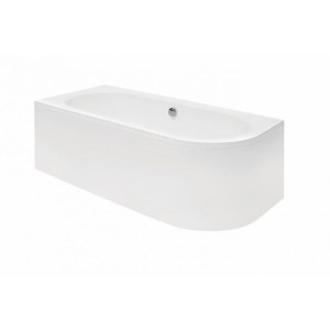 BESCO AVITA 150X75cm wanna akrylowa asymetryczna lewa +SYFON