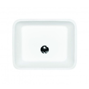 BESCO ASSOS umywalka nablatowa 40x50x15cm biała