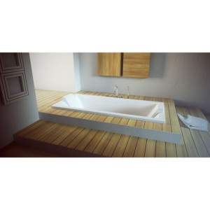 BESCO VERA wanna do zabudowy 180x80cm biała