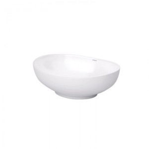 MASSI OVAL umywalka nablatowa 41X33cm biała MSU-5060B