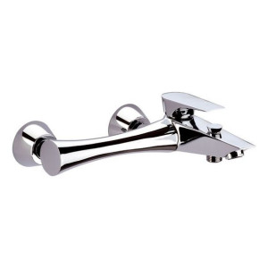 DANIEL RUBINETTERIE DIVA bateria wannowa ścienna chrom DV600HCR