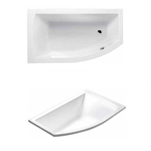 EXCELLENT ACTIMA MAGNUS 150x85cm wanna akrylowa asymetryczna WAEX.MGP15WH p