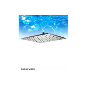 Omnires Deszczownica kwadratowa 25x25cm WG225 chrom