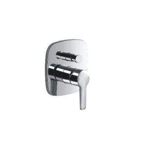 Omnires HUDSON Bateria wannowa podtynkowa HS4135 chrom