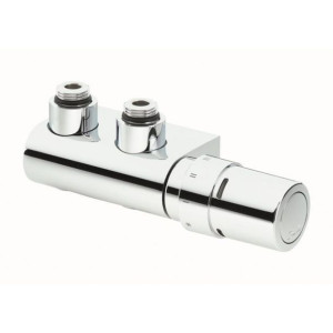 DANFOSS Zestaw X-tra Collection VHX-Duo kątowy chrom 013G4279