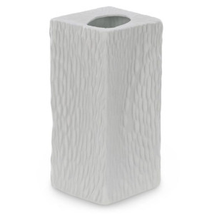 AmeliaHome Wazon ceramiczny DEVON 10,2X22,7 szary