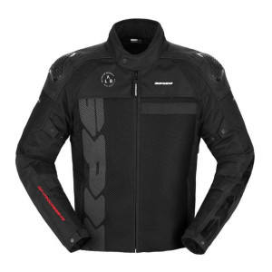 Kurtka SPIDI PROGRESSIVE NET BLACK czarny GRATISY