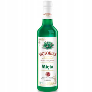 Syrop Do Kawy Drinków Victoria Cymes Mięta