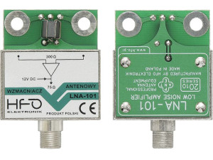 Wzmacniacz antenowy 15dB LNA-101 HFO 4k DVB-T2