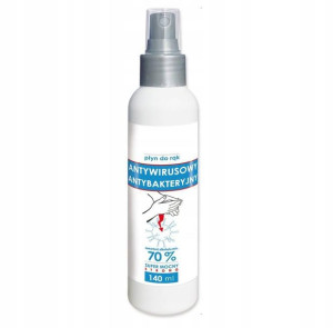 Płyn Spray Do Dezynfekcji Rąk Antybakteryjny 140ml