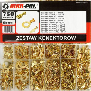 Zestaw Konektorów Samochodowych Konektory 750Szt.