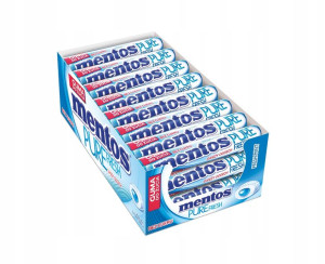 Gumy do żucia Mentos Pure Fresh miętowe 24szt.