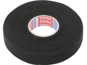 Taśma izolacyjna parciana czarna 25m 19mm TESA