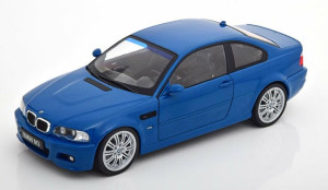 Solido BMW M3 CSL, E46, 2000, niebieski
