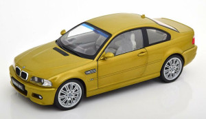 Solido BMW M3 CSL, E46, 2000, żółty