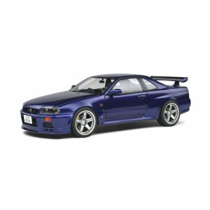 Solido Nissan Skyline GT-R, R34, 1999, purpurowy